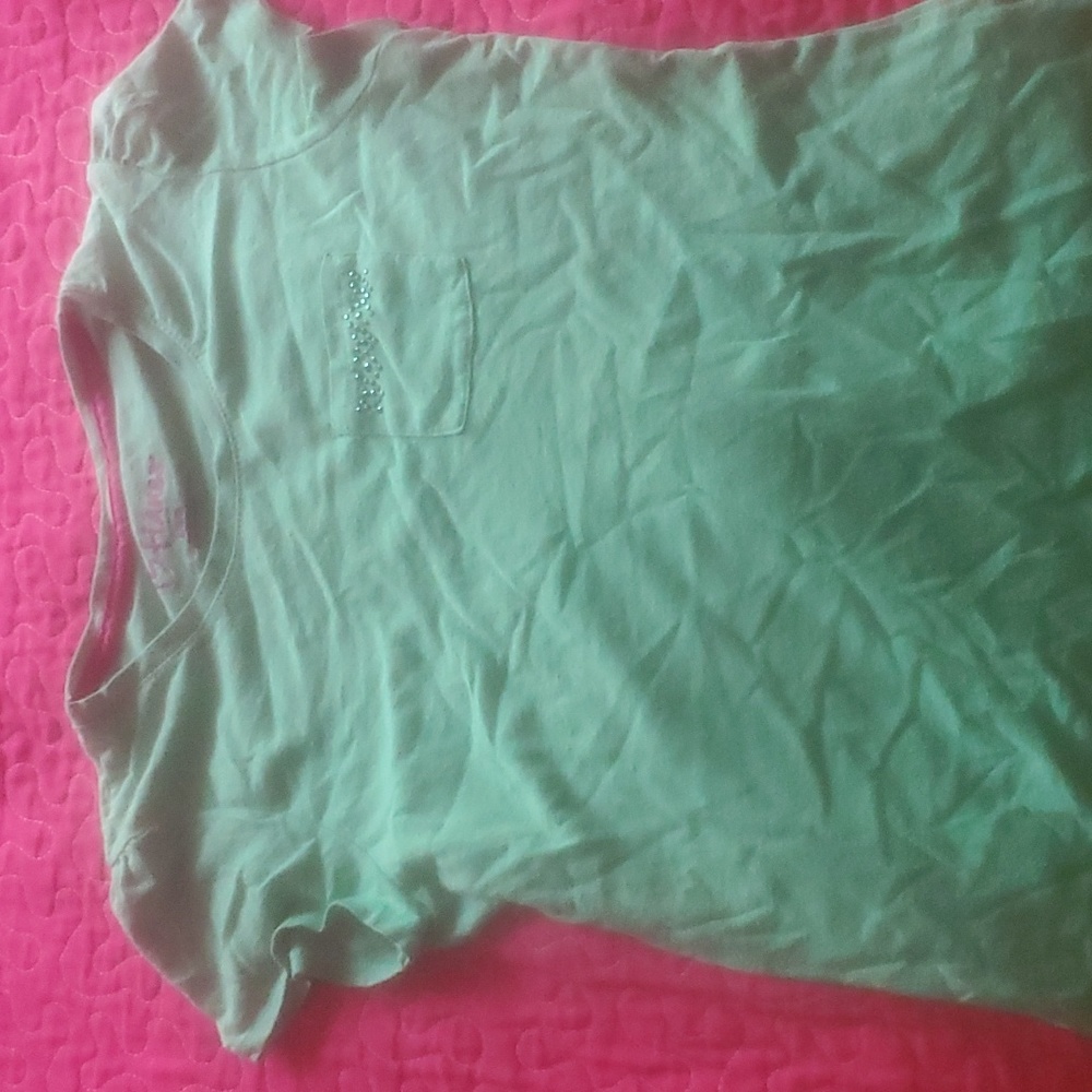 Green shirt